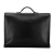 Hermès B Hermès Black Calf Leather Ardennes Sac A Depeches 38 France