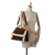 Dolce & Gabbana B Dolce & Gabbana Brown Beige with White Suede Leather Miss Sicily Satchel Italy