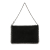 Stella McCartney AB Stella McCartney Black Chemical Fiber Fabric Falabella Shaggy Deer Shoulder Bag Italy