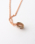 Hermès HERMÈS Pop Ash Mini Rose Gold Necklace