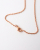 Hermès HERMÈS Pop Ash Mini Rose Gold Necklace