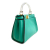 Fendi AB Fendi Green Calf Leather Mini Peekaboo Iconic Italy