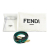 Fendi AB Fendi Green Calf Leather Mini Peekaboo Iconic Italy