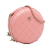 Chanel AB Chanel Pink Lambskin Leather Leather CC Quilted Lambskin Round Crossbody France