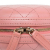 Chanel AB Chanel Pink Lambskin Leather Leather CC Quilted Lambskin Round Crossbody France