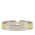 Hermès B Hermès Yellow with Silver Enamel Other Clic H Bracelet PM France