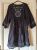 Antik Batik Little black boho-ethno-hippie dress 36