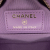 Chanel AB Chanel Purple Patent Leather Leather CC Quilted Patent Round Clutch With Chain Italy