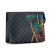 Louis Vuitton B Louis Vuitton Black Damier Canvas Canvas Damier Cobalt Jungle Pochette Voyage MM France