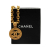 Chanel AB Chanel Gold Gold Plated Metal CC Logo Pendant Necklace France