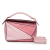 Loewe AB LOEWE Pink Light Pink Calf Leather Small Tricolor Puzzle Bag Spain