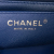 Chanel B Chanel Blue Lambskin Leather Leather Mini Square Classic Chevron Lambskin Single Flap Italy