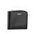 Saint Laurent B Saint Laurent Black Calf Leather Compact Wallet Italy