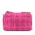 Chanel AB Chanel Pink Tweed Fabric Medium 19 Flap Italy