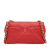 Chanel AB Chanel Red Lambskin Leather Leather Small Lambskin Elegant Chain Single Flap Italy