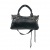 Balenciaga vintage City PM bag in black distressed leather