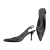 Stuart Weitzman slingbacks aus schwarzem Leder