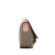 Gucci B Gucci Brown Beige Coated Canvas Fabric GG Supreme Crossbody Bag Italy