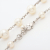 Chanel Coco Necklace Rhinestone Faux-Pearls Silver