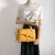 Loewe Gate Mini Top-Handle Grained Calfskin Leather 2-Ways Tote Bag Yellow