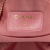 Chanel Pink Lambskin Leather Leather CC Quilted Lambskin Pearl Crush Round Clutch with Chain Italy
