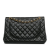 Chanel B Chanel Black Caviar Leather Leather Maxi Classic Caviar Double Flap Italy