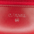 Chanel B Chanel Red Lambskin Leather Leather Classic Lambskin Wallet on Chain Italy