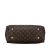 Louis Vuitton B Louis Vuitton Brown with Black Monogram Canvas Canvas Monogram Pallas MM France