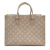 Louis Vuitton Onthego MM Spring in the City Empreinte Leather Tote Bag Beige