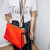 Fendi Peekaboo ISeeU Medium Leather Beige & Orange 2-Way Top-handle
