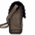 Valentino Rockstud Spike Small Calfsin Leather 2-Ways Flap Bag Metallic