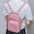 Valentino Rockstuds Leather Pink Backpack