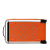 Louis Vuitton AB Louis Vuitton Orange Knit Fabric Monogram Horizon Soft Duffle 55 France