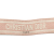 Christian Dior AB Dior Pink Light Pink Canvas Fabric Wide Embroidered Waist Belt Italy