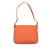 Fendi B Fendi Orange Satin Fabric Shoulder Bag Italy