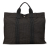 Hermès B Hermès Gray Canvas Fabric Herline Tote MM France