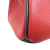 Hermès AB Hermès Red Dark Red with Black Calf Leather Special Order Epsom Birkin Retourne 30 France