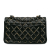 Chanel B Chanel Black Lambskin Leather Leather Small Classic Embellished Lambskin Double Flap France