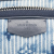 Louis Vuitton AB Louis Vuitton Blue Denim Fabric Monogram Watercolor Hickory Stripes Outdoor Pouch Italy