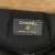 Chanel Black Shiny Crumpled Sheepskin Shearling Round Clutch with Chain Italy