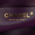 Chanel AB Chanel Purple Fur Natural Material Small Quilted Shearling Vanity Case Italy
