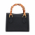 Gucci Diana Mini Leather Tote Bag Black