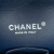 Chanel B Chanel Blue Navy Lambskin Leather Leather Jumbo Classic Lambskin Double Flap Italy
