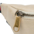 Gucci B Gucci White Ivory Calf Leather Logo Belt Bag Italy