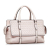 Bottega Veneta B Bottega Veneta Pink Light Pink Calf Leather Intrecciato Monaco Bag Italy