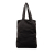 Bottega Veneta AB Bottega Veneta Black Nylon Fabric Intrecciato and Foldable Tote Italy