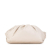 Bottega Veneta B Bottega Veneta White Calf Leather The Pouch Clutch Italy