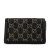 Gucci B Gucci Black Denim Fabric Super Mini GG Dionysus Crossbody Bag Italy