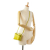 Loewe AB LOEWE Yellow Light Yellow Calf Leather Mini Puzzle Edge Satchel Spain