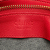 Celine B Celine Red Calf Leather Large Trio Crossbody Bag Italy